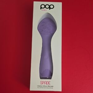 New Pop Sonic Purple Spade Face and Neck Beauty Device